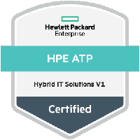 Badge Hewlett Packard Enterprise ATP Hybrid IT Solutions Version 1 Certified