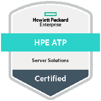 Badge Hewlett Packard Enterprise ATP Server Solutions Certified